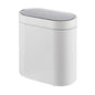 CARLA HOME 7L Automatic Trash Bin with Lid, Motion Sensor Garbage Can White