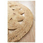 Atrium pilu natural rug 150 x 150cm