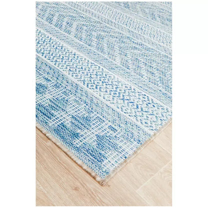 Blue Terrace 5505 Rug 230 x 160cm for Indoor and Outdoor Use