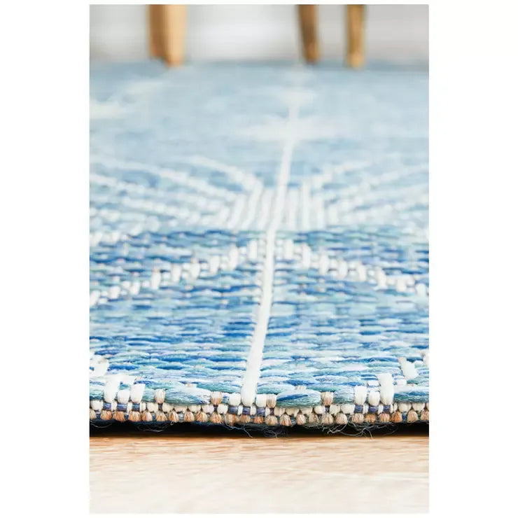 Blue Terrace 5502 Rug 230 x 160cm for Indoor and Outdoor Use