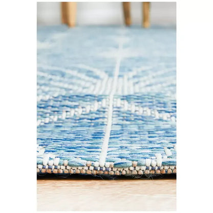 Blue Terrace 5502 Rug 230 x 160cm for Indoor and Outdoor Use