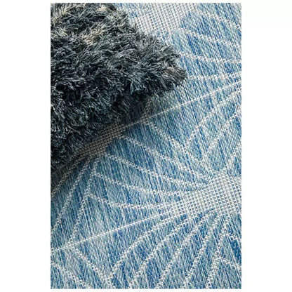 Blue Terrace 5502 Rug 230 x 160cm for Indoor and Outdoor Use