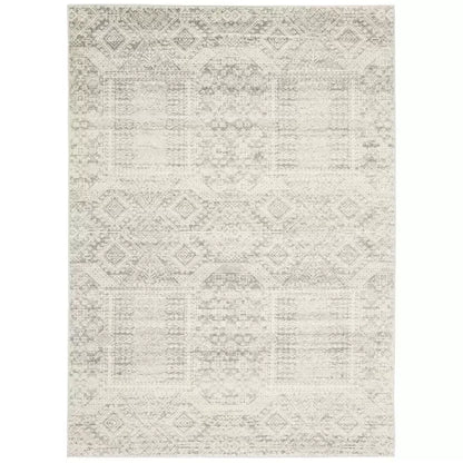 Mirage Silver Rug 400 x 300cm - Transitional Moroccan Style