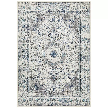 Evoke 251 White Indoor Rug 400 x 300cm - Soft Material for Home Use