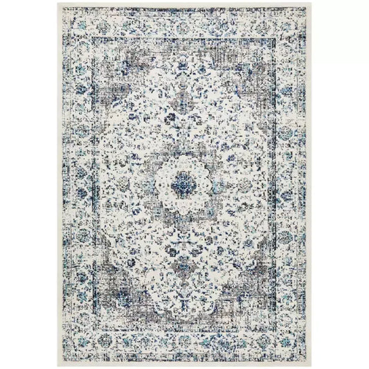 Evoke 251 White Indoor Rug 400 x 300cm - Soft Material for Home Use