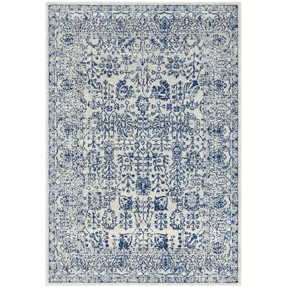 Evoke 256 Blue Indoor Rug 230 x 160cm - Soft, Non-Shedding Polypropylene