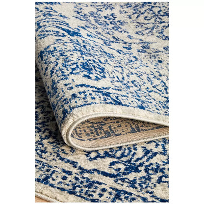 Evoke 256 Blue Indoor Rug 230 x 160cm - Soft, Non-Shedding Polypropylene