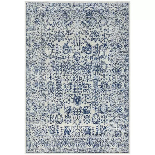 Evoke 256 Blue Indoor Rug 330x240cm - Soft, Non-Shedding, Easy Care
