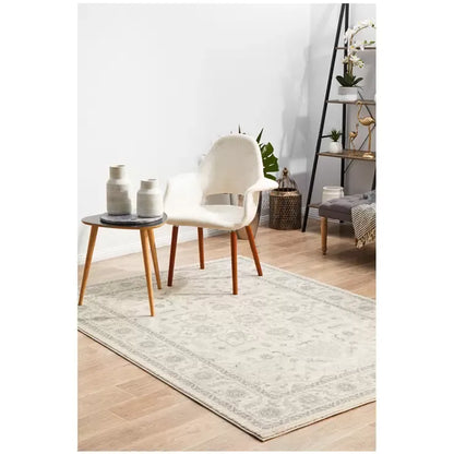 Evoke 261 White Rug 400 x 300cm - Transitional Design for Home Decor