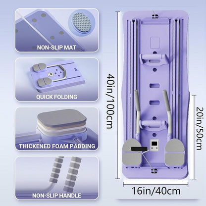 Abdominal Exercise Board Push Up Board Pilates Reformer Set Fitness Equipment