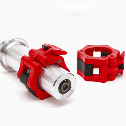 PROFLEX 2x 50mm Olympic Gym Barbell Collar Lock Clips, for Home Fitness Bodybuilding Weights Training Lock Clips