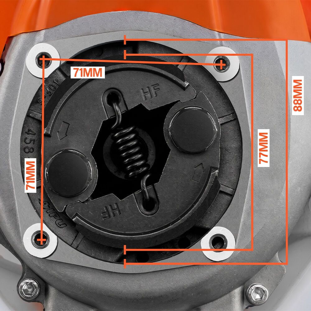 MTM 2-Stroke Engine for Post Hole Digger, Pole Saw, Brushcutter