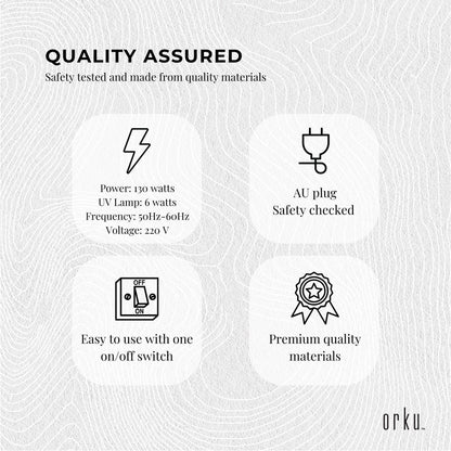 Orku 10L UV Steriliser Box Beauty Equipment Sanitising Salon Tools Sterilizer