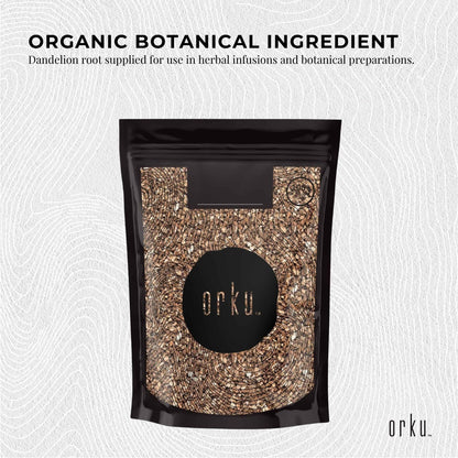 Orku 250g Organic Dandelion Root - Dried Raw Herbal Tea