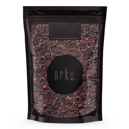 Orku 250g Organic Hibiscus Rosella Flower Crushed Dried Herbal Tea