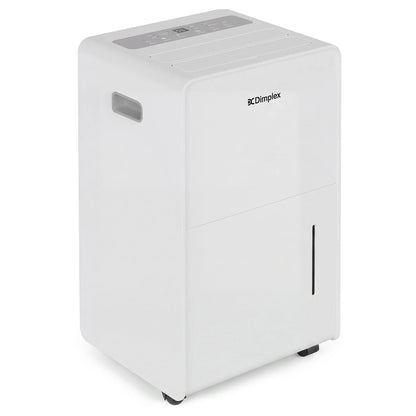Dimplex 20L Portable Dehumidifier w/ Preset Modes Fan Speeds 4L Water Tank Timer