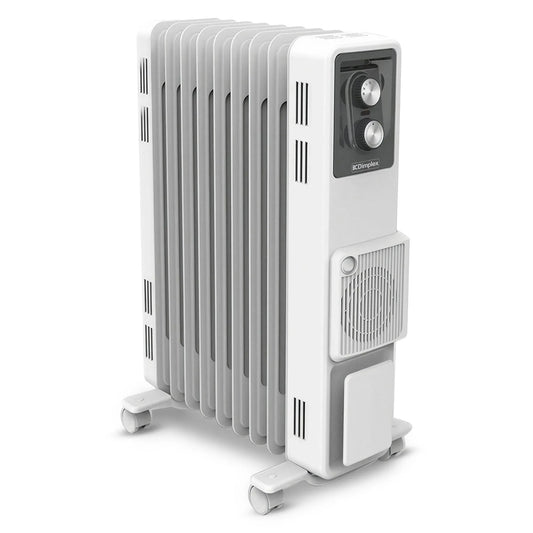 Dimplex 2.4kW Oil Column Heater with Turbo Fan 9 Fin Portable Radiator