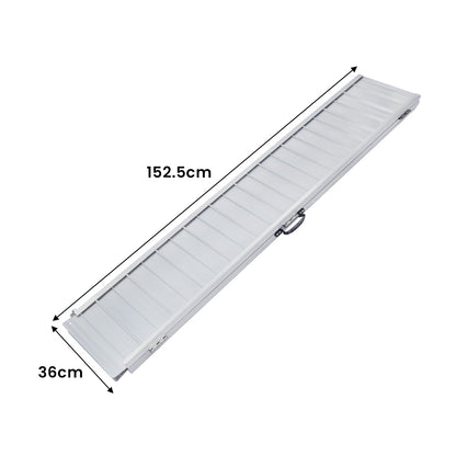 Kartrite 5ft Aluminium Foldable Wheelchair Ramp R01