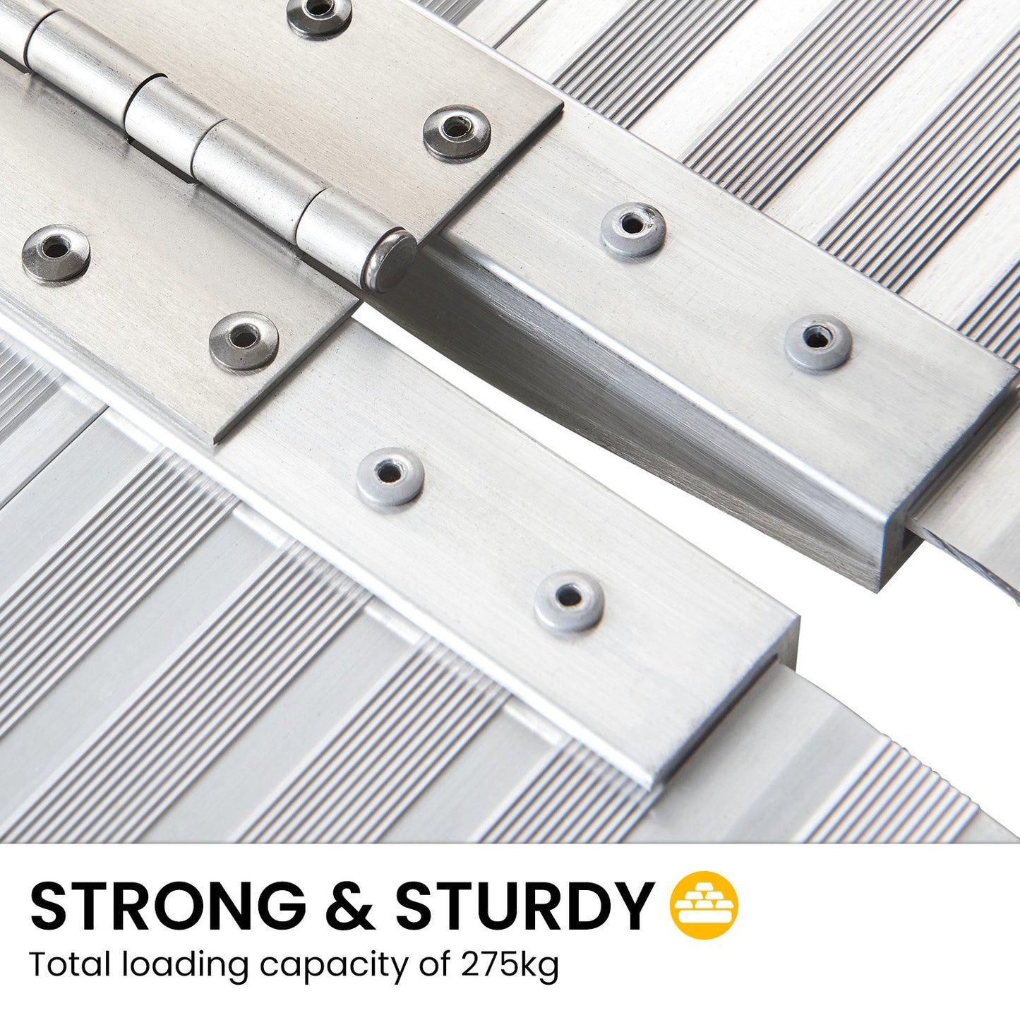 Kartrite 5ft Aluminium Foldable Wheelchair Ramp R01