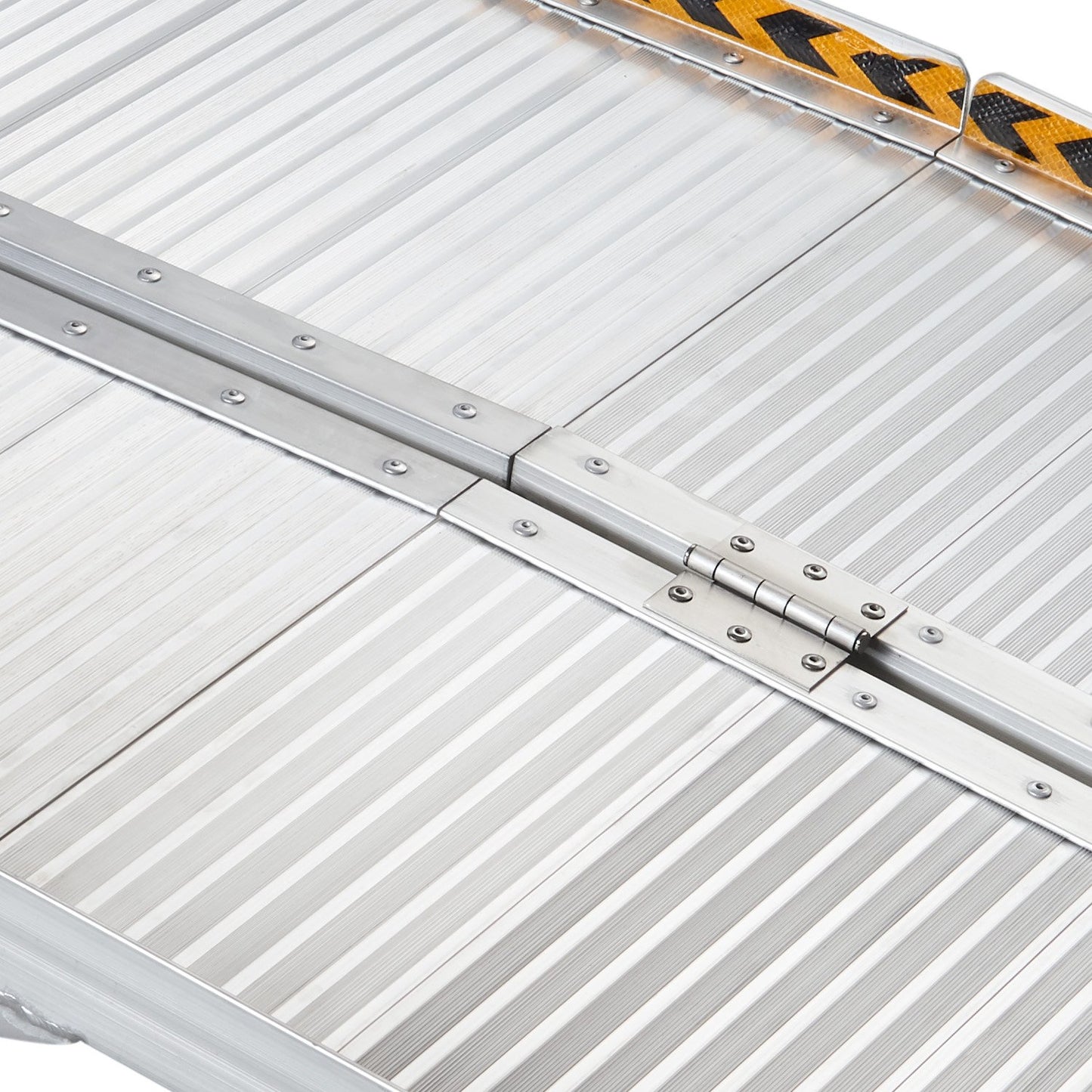 Kartrite 6ft Aluminium Foldable Wheelchair Ramp Non-Slip R02 Silver