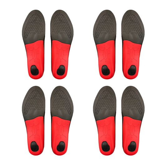 4X Pair Full Whole Insoles Shoe Inserts M Size Arch Support Foot Pads