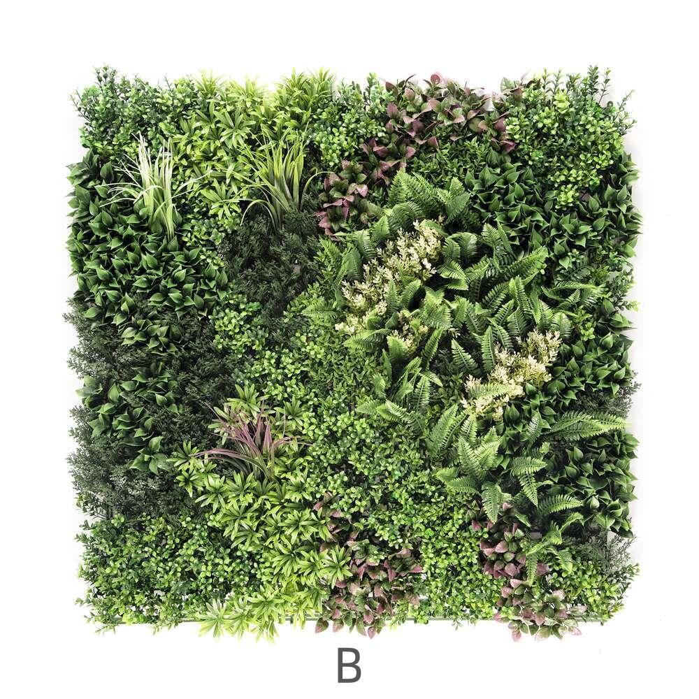 YES4HOMES 3 SQM Artificial Plant Wall Grass Panels Vertical Garden Foliage Tile Fence 1X1M