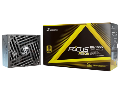 Seasonic 1000W Focus GX-1000 V4 Fully-Modular 80 PLUS Gold ATX3.1/PCIe 5.1 PSU SRP-FGX102-A5A32SF