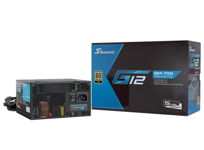 Seasonic 750W G12 V1.5 GM-750 Semi-Modular 80 PLUS Gold ATX PSU