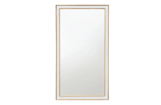 Gold Beaded Framed Mirror - X Large 190cm x 100cm