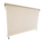 Outdoor Roller Blind Sun Screen Awning With Aluminium Hood