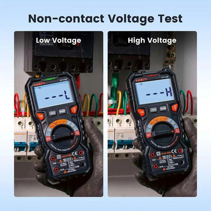 KAIWEETS HT118E Digital Multimeter TRMS 20000 Counts with Higher Resolution Auto-Ranging Voltmeter Accurately Measures Voltage Current Resistance Diodes Continuity Duty-Cycle Capacitance Temperature HT118E
