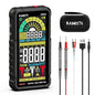 KAIWEETS Smart Multimeter Rechargeable Electrical Tester with Auto Ranging Digital Voltmeter Measures Voltage Current Resistance Continuity Capacitance Temperature Frequency NCV 6000 Counts TRMS