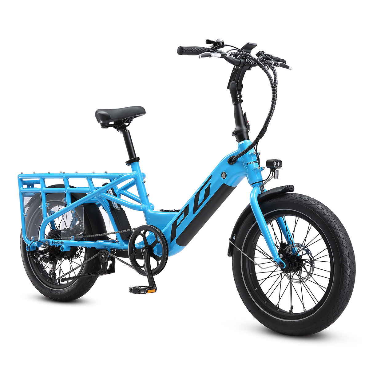 Progear E-Moover Cargo Bike - Electric Blue