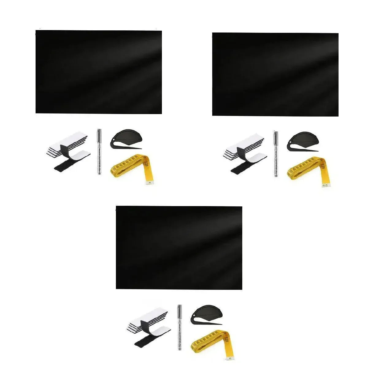 Portable Blackout Curtains for Sunscreen Window Shades Light Blocking Drapes - 2m x 1.45m