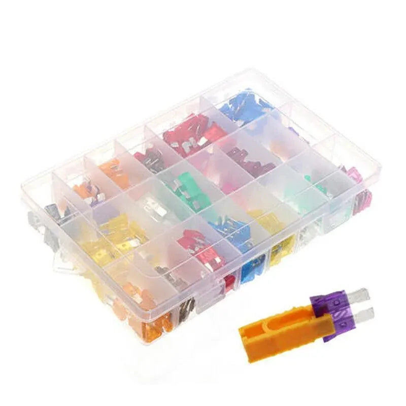 300Pcs Car Blade Fuses Assortment Assorted Kit Blade Set Auto Truck Automotive