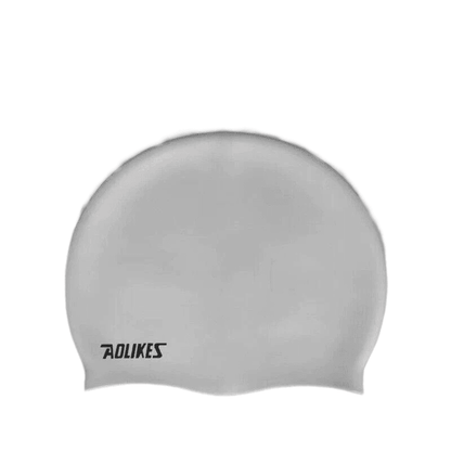 Aolikes Silicone Swimming Cap Waterproof Unisex Swim Hat for Men and Women - Pink