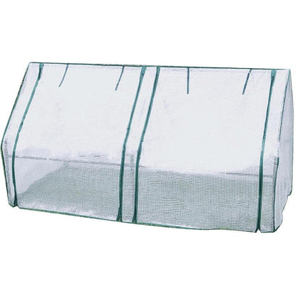 Greenhouse Cover Transparent Grid Garden Conservatory Plant Protection Tent