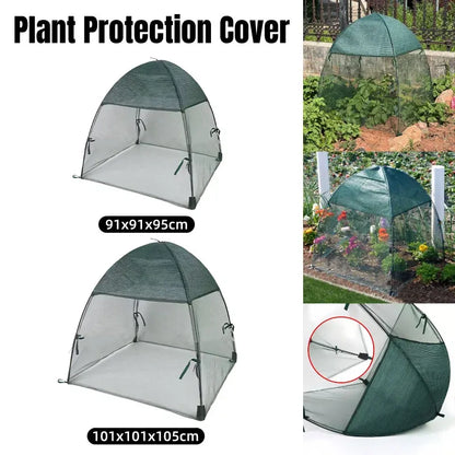 Plant and Vegetable Protective Cover Insect Proof Mesh Garden Netting Cover - 91x91x95cm