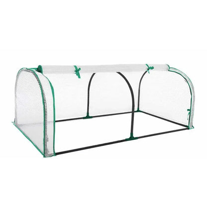 PVC Greenhouse Cover Replacement Plant Tent Garden Shelter No Frame - Grid