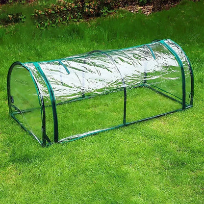 PVC Greenhouse Cover Replacement Plant Tent Garden Shelter No Frame - Grid