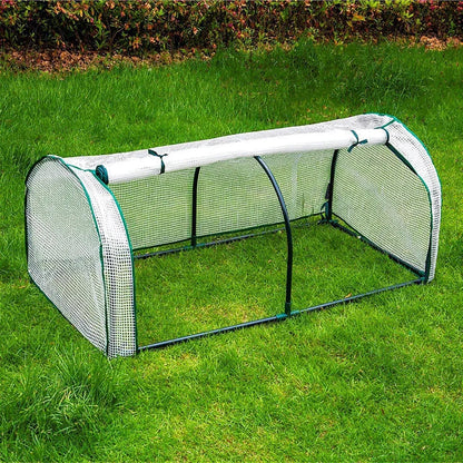 PVC Greenhouse Cover Replacement Plant Tent Garden Shelter No Frame - Grid
