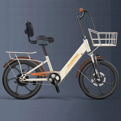 Electric Bicycle Tricycle Seat With Backrest Adjustable Comfortable Bike Seat - Grey