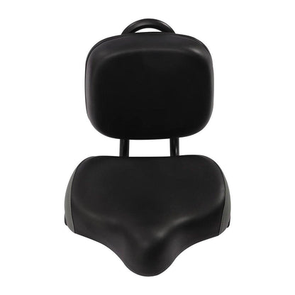 Electric Bicycle Tricycle Seat With Backrest Adjustable Comfortable Bike Seat - Grey