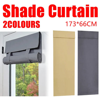 Curtains For Doors and Windows Block Light Blackout Heat Insulation Living Room - Beige