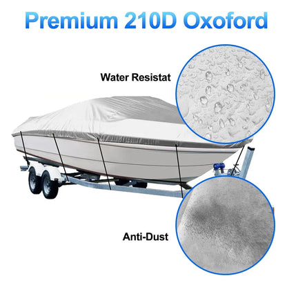 Outdoor V Yacht Dust Cover Waterproof Sun Protection Boat Hull Cover Rain Shield
