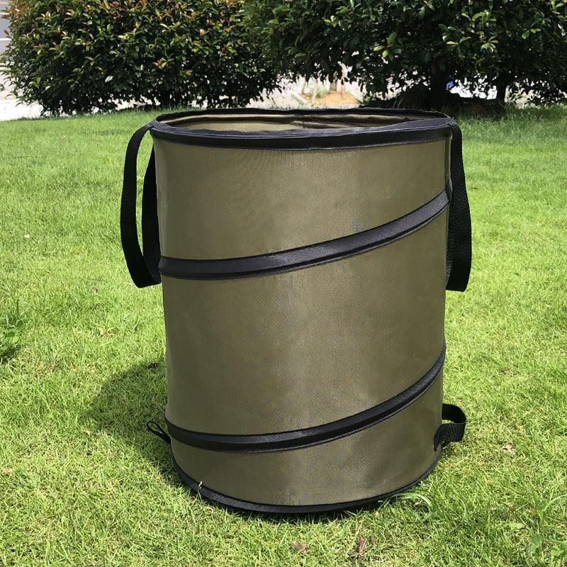 Collapsible Leaf Bin Outdoor Waste Bin for Garden Yard Cleanup and Storage - M
