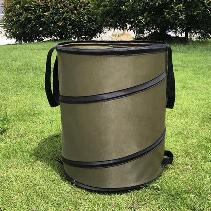 Collapsible Leaf Bin Outdoor Waste Bin for Garden Yard Cleanup and Storage - M