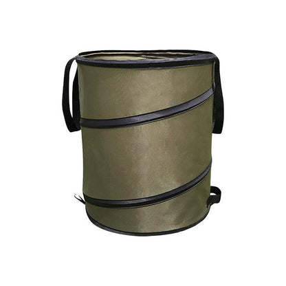 Collapsible Leaf Bin Outdoor Waste Bin for Garden Yard Cleanup and Storage - S