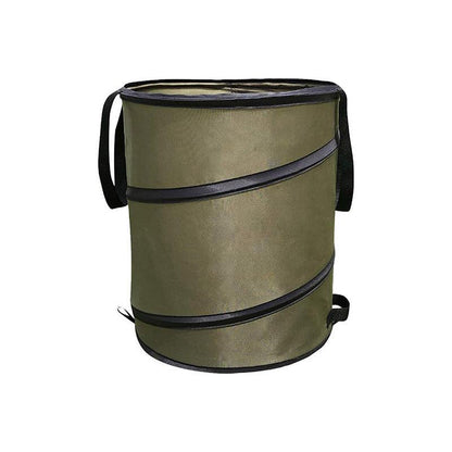 Collapsible Leaf Bin Outdoor Waste Bin for Garden Yard Cleanup and Storage - S