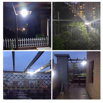 66 LED Solar Motion Sensor Light Outdoor Wall Security Lamp with 3 Heads